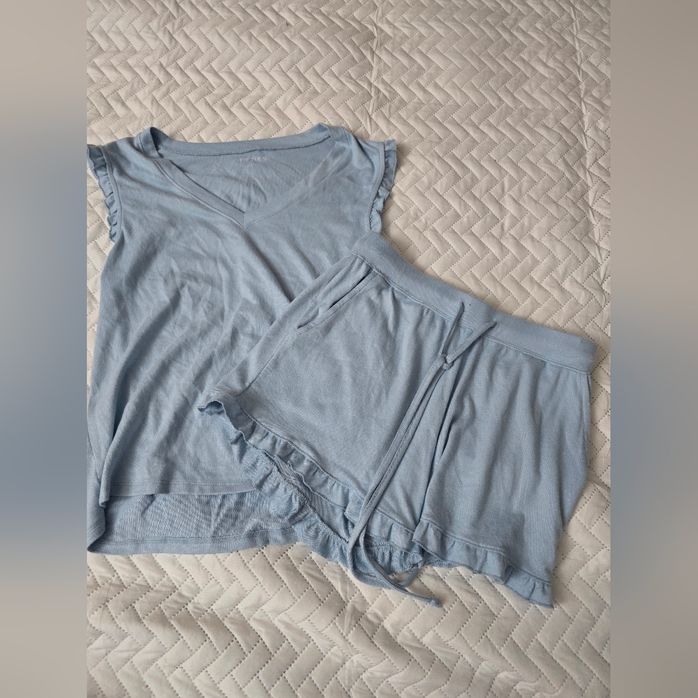 Softies Blue Sleepwear Set - Picture 3 of 5